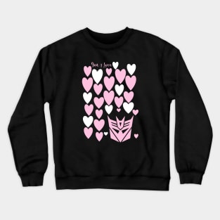 Transformers - GEN 1 - Decepticons Valentine’s day Crewneck Sweatshirt